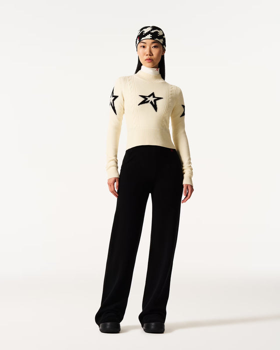 cable merino wool sweater