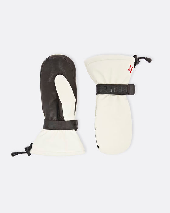 Davos skíðalúffur - hvítar