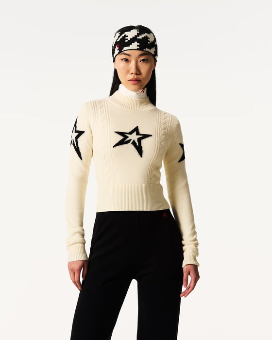 cable merino wool sweater