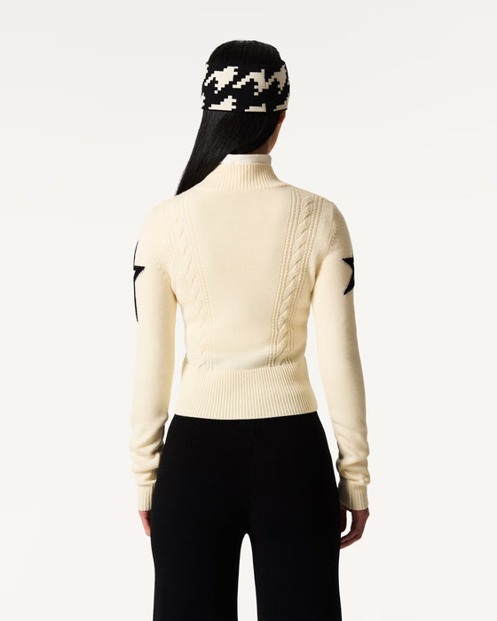 cable merino wool sweater