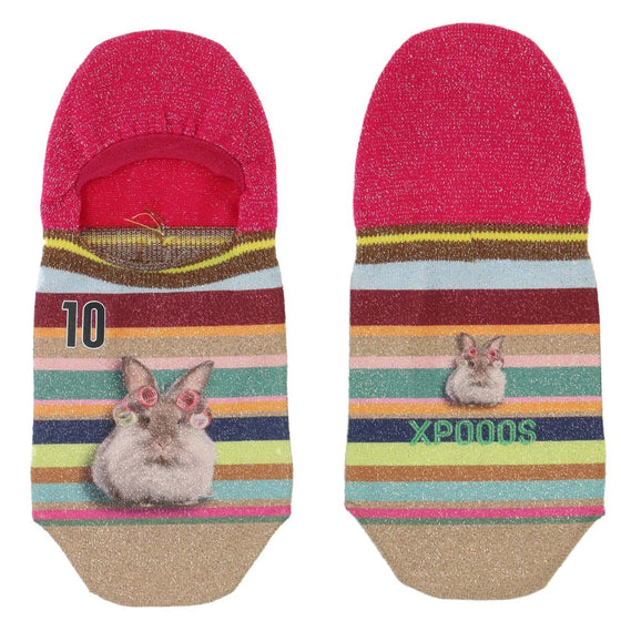 Xpooos sokkar - sætir sokkar - bestu sokkarnir - röndóttur sokkar 