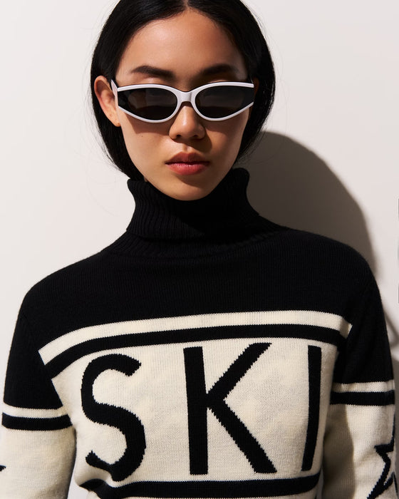 Skíðapeysa merino ull - prefect Moment