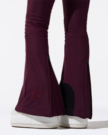  Áróra skíðabuxur - burgundy