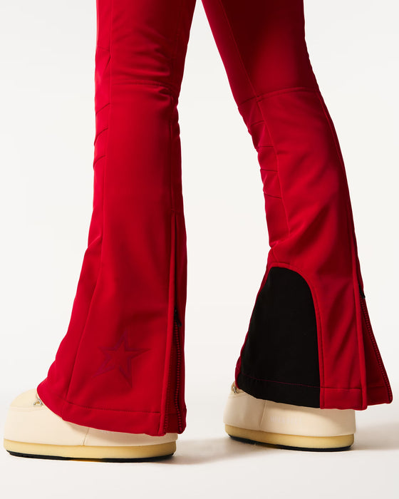 Áróra skíðabuxur - rauðar