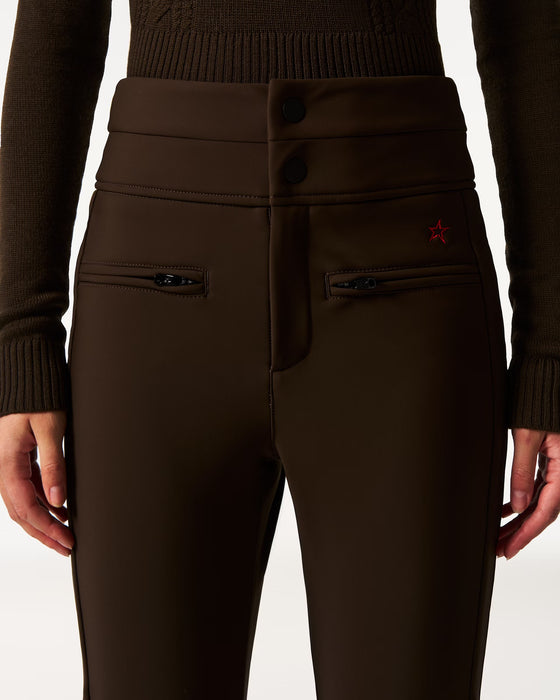 Áróra skíðabuxur - súkkulaðibrúnar