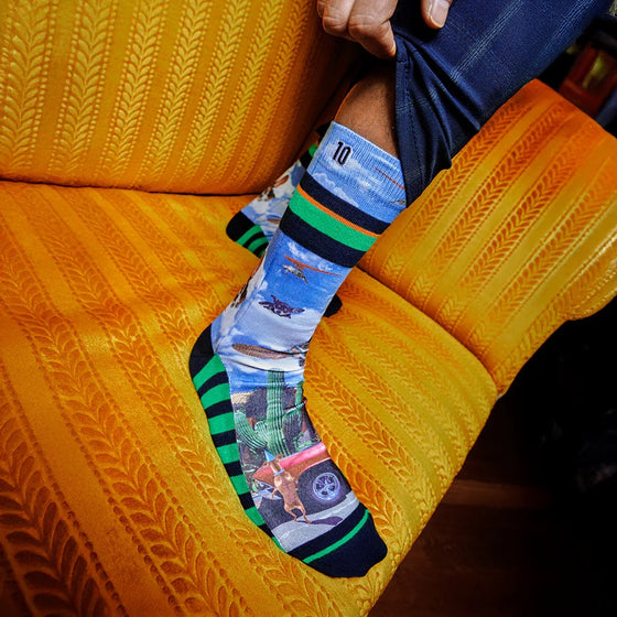 Xpooos sokkar - sætir sokkar - bestu sokkarnir - flugsokkar