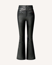  Áróra skíðabuxur - svartar, vegan leður