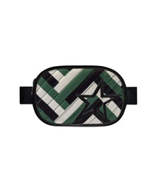  Mittistaska með stjörnu - græn vaffla