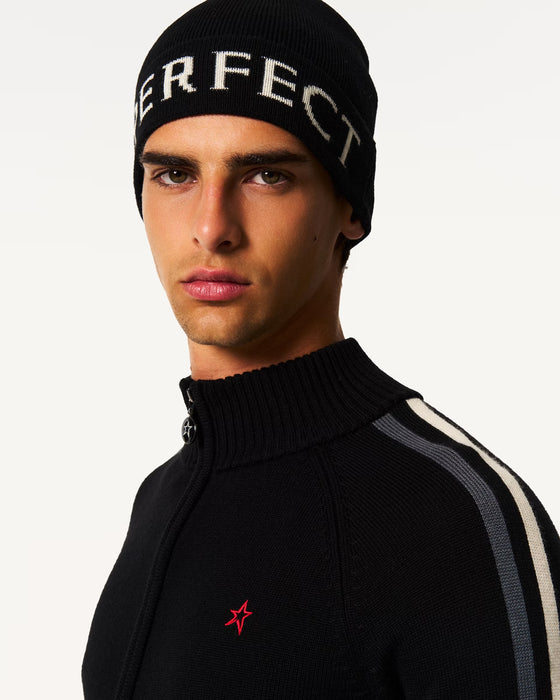 Skíðatúr herrapeysa - svört