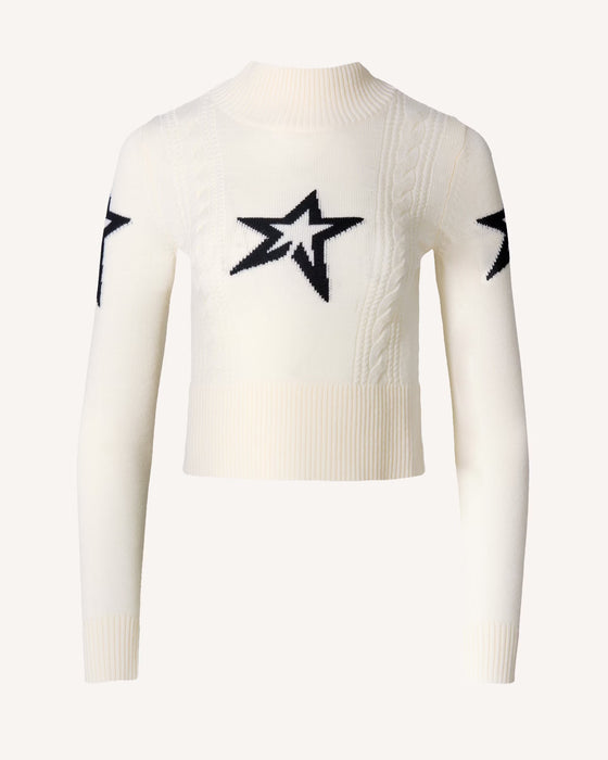 cable merino wool sweater