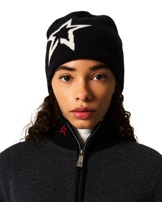 Sporið - svört húfa